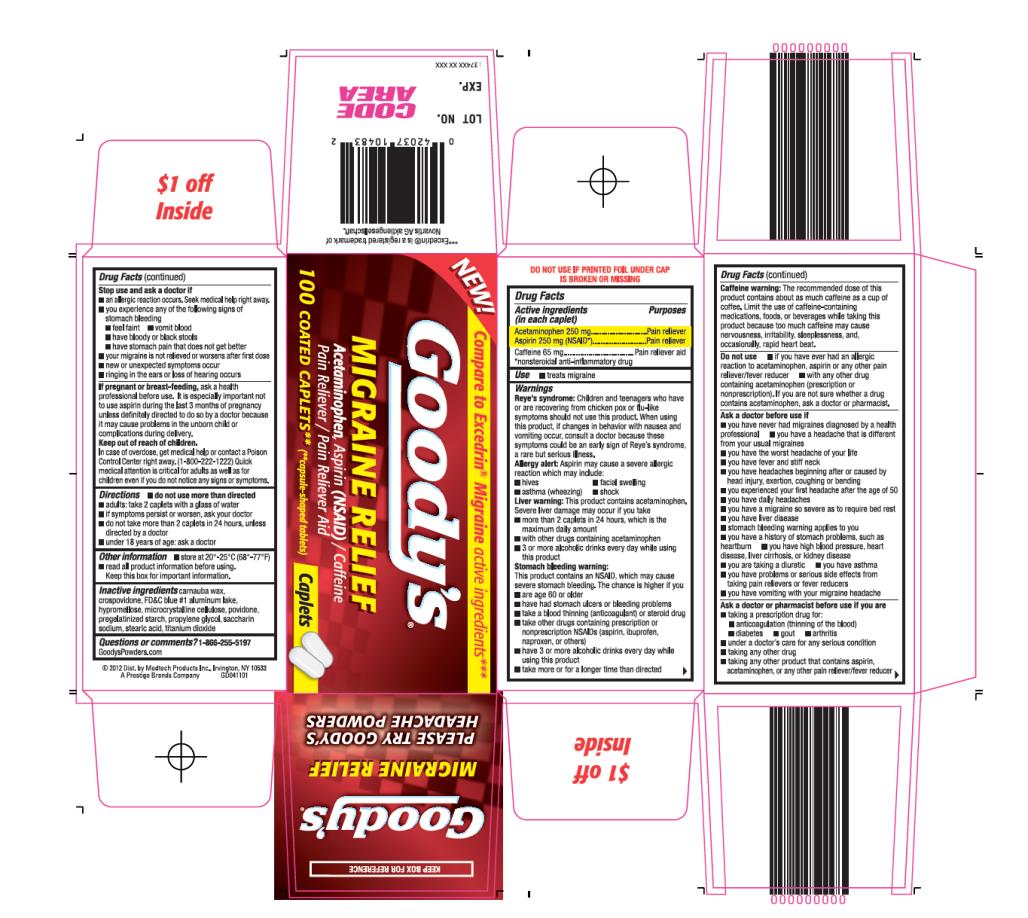 goody's migraine relief acetaminophen asprin(nsa