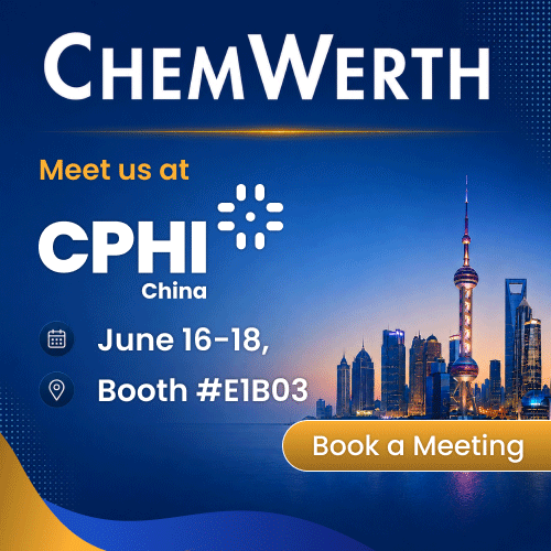 ChemWerth works in generic API development & supply, non-infringement patent strategy development and regulatory support.