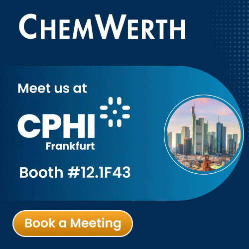 ChemWerth works in generic API development & supply, non-infringement patent strategy development and regulatory support.