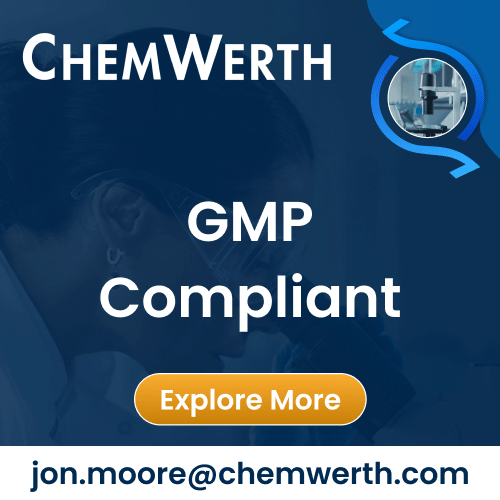 ChemWerth works in generic API development & supply, non-infringement patent strategy development and regulatory support.