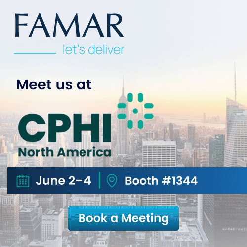 FAMAR CDMO- From early development to commercial manufacturing.