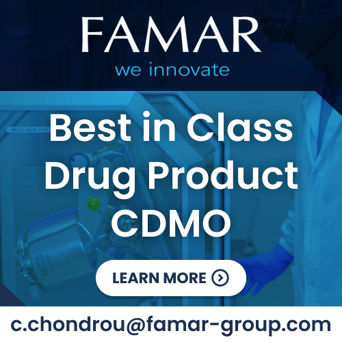 FAMAR CDMO- From early development to commercial manufacturing.