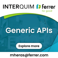 Interquim comes from an international group of 50 companies active in the pharma, hospital, diagnostics, fine chemicals & feed sectors.