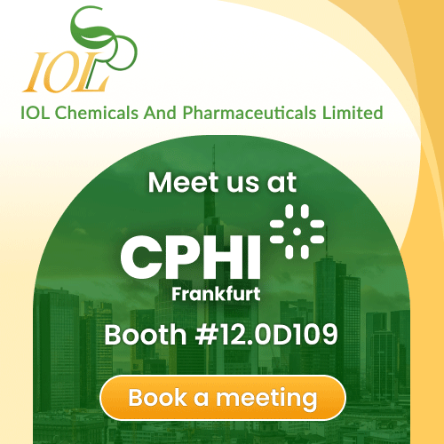 IOL Chemicals is an innovation-driven bulk drug, Intermediate and Specialty Chemicals company.
