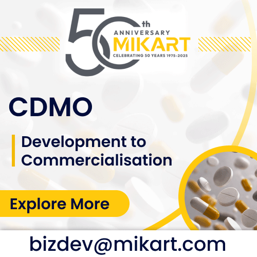 As a CDMO, Mikart offers integrated CDMO services for Solid Dose & Non-sterile Liquid formulations.