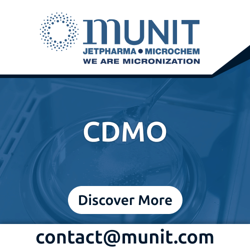 Munit offers scalable GMP micronization and particle size engineering to enhance drug solubility, bioavailability, and performance.