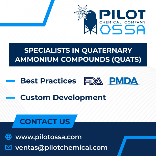 PILOT OSSA partners from R&D to manufacturing to deliver compliant, high-performance chemical solutions.