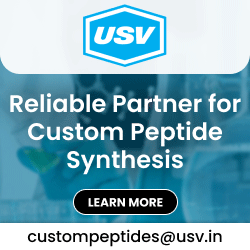 USV offers custom peptide synthesis ranging from gram to multi-gram to multi-kilogram quantities.
