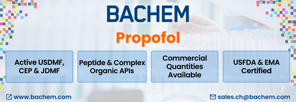 Propofol API Manufacturers | Suppliers | Drug Master Files (DMF) | CEP ...