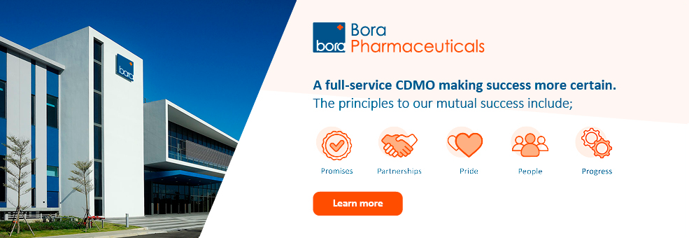 Bora Pharmaceuticals Featured in Fierce Pharma – Bora's Quest to Join Ranks  of Top CDMOs - Bora Pharmaceuticals Premium CDMO