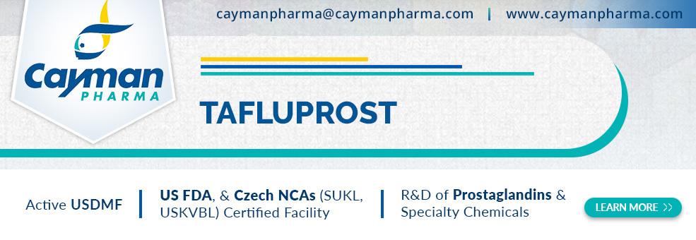 Tafluprost API Manufacturers | Suppliers | Drug Master Files (DMF ...