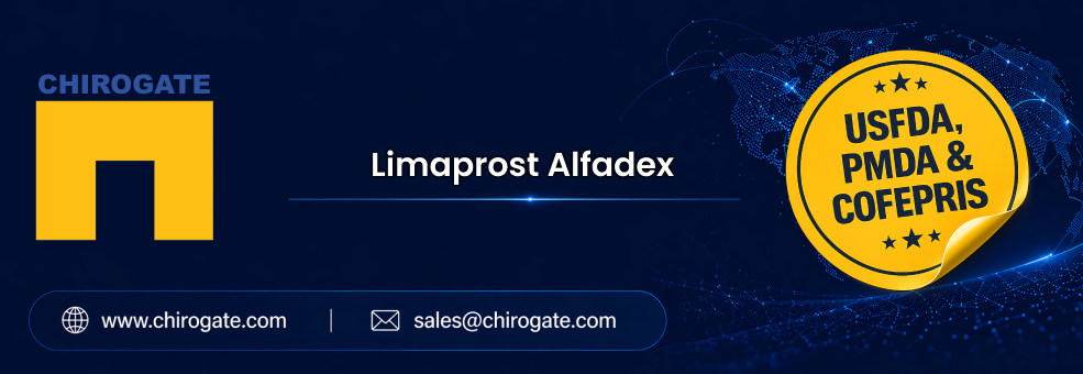 Chirogate Limaprost Alfadex