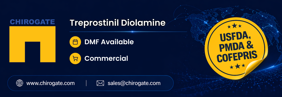 Chirogate Treprostinil Diolamine popup