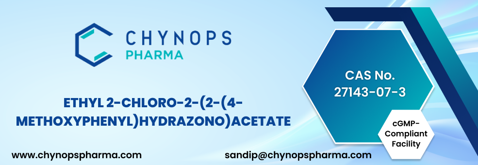 Ethyl 2-chloro-2-(2-(4-methoxyphenyl)hydrazono)acetate