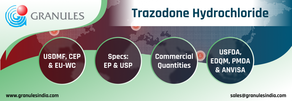 Granules Trazodone Hydrochloride