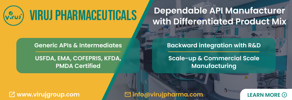Viruj Pharmaceuticals popup