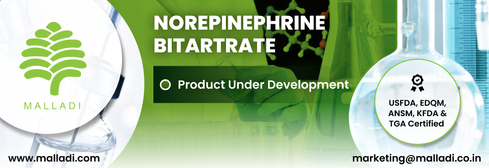Malladi Norepinephrine Bitartrate