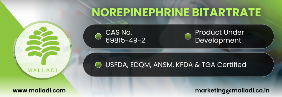 Malladi Norepinephrine Bitartrate