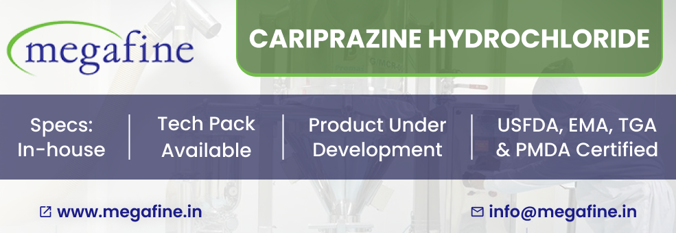 Megafine Pharma Cariprazine Hydrochloride Popup