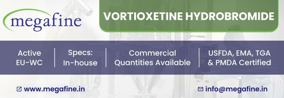 Megafine Pharma Vortioxetine Hydrobromide Popup