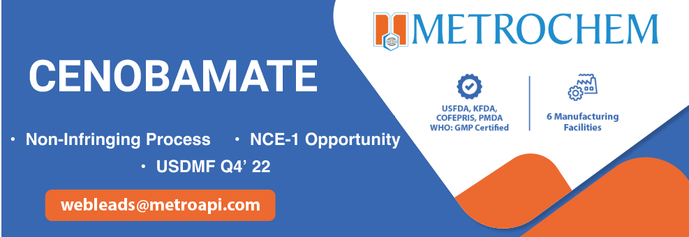 Cenobamate Uses, DMF, Dossier, Manufacturer, Supplier, Licensing