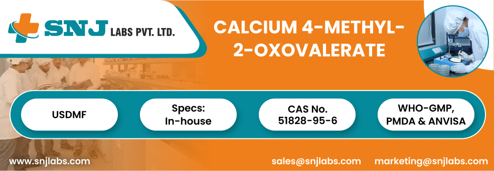 Calcium 4-Methyl-2-Oxovalerate