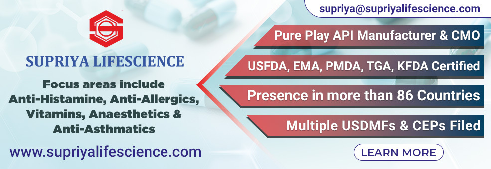Supriya Lifescience Popup