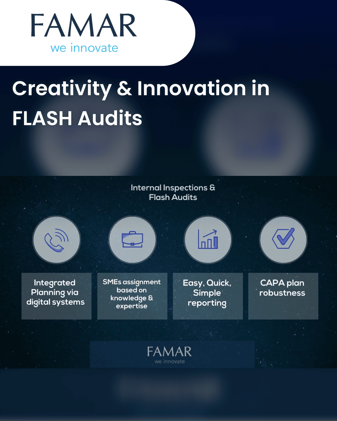 Creativity & Innovation in FLASH Audits