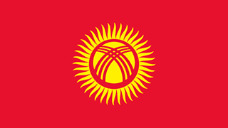 Kyrgyzstan Flag
