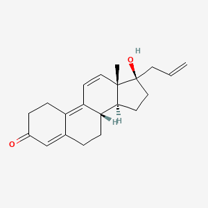 17 alpha-allyl-17-beta-hydroxyestra-4,9,11-trien-3-one