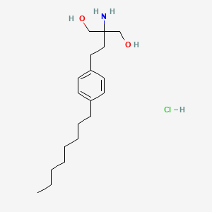 1,3-Propanediol, 2-amino-2-(2-(4-octylphenyl)ethyl)-, hydrochloride