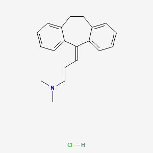 1-Propanamine, 3-(10,11-dihydro-5H-dibenzo(a,d)cyclohepten-5-ylidene)-N,N-dimethyl-, hydrochloride