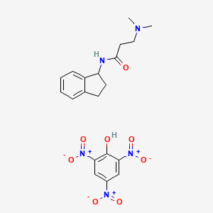 N-(2-Dimethylaminopropionyl)-1-Indanamine Picrate