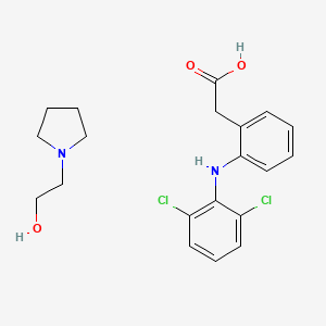 Diclofenac Hydroxyethylpyrrolidine