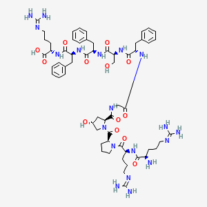 Arg-3-Hyp-7-Phe-Bradykinin