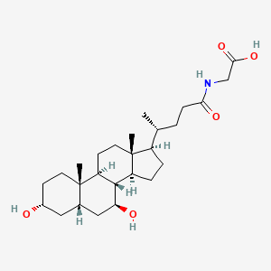 Glycoursodeoxycholic acid