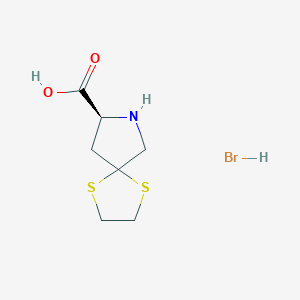 1,4-Dithia-7-Azaspiro[4,4]Nonane-8-Carboxylic Acid Hydrobromide