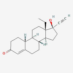 13-Ethyl-17-alpha-ethynyl-17-beta-hydroxy-4-gonen-3-one