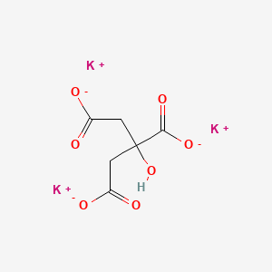 1,2,3-Propanetricarboxylic acid, 2-hydroxy-, tripotassium salt, monohydrate