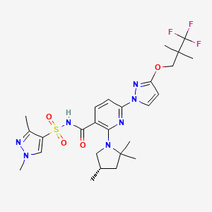 Elexacaftor/Ivacaftor/Tezacaftor