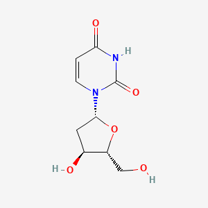 1-(2-Deoxy-delta-erythro-pentofuranosyl)uracil