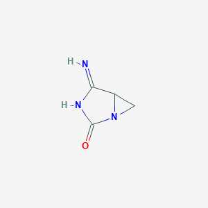 1,3-Diazabicyclo(3.1.0)hex-3-EN-2-one, 4-amino-