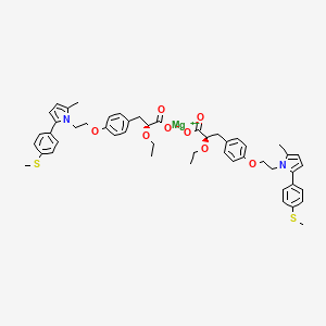 Saroglitazar magnesium