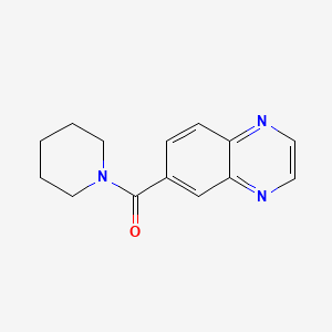1-Piperidinyl-6-quinoxalinyl-methanone