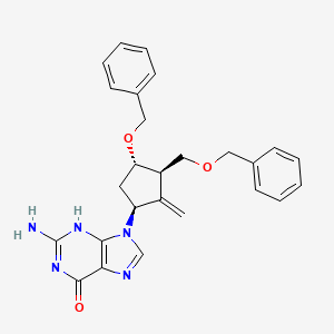 2-Amino-1,9-Dihydro-9-((1S,3R,4S)-4-(Benzyloxy)-3-(Benzyloxymethyl)-2-Methylene Cyclopentyl)-6H-Purine-6-One