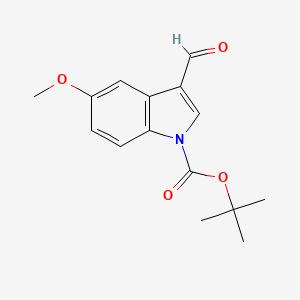 Formylmethoxyindolecarboxylate