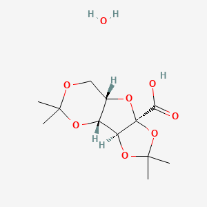 2,3:4,6-Di-O-Isopropylidene-2-Keto-L-Gulonic Acid Monohydrate