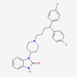 1-(1-(4,4-Bis(p-fluorophenyl)butyl)-4-piperidyl)-2-benzimidazolinone