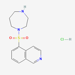 1-(5-Isoquinolinesulfonyl)homopiperazine hydrochloride; Hexahydro-1-(5-isoquinolinylsulfonyl)-1H-1,4-diazepine monohydrochloride