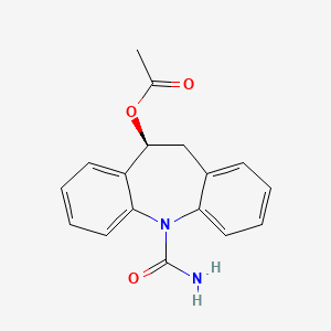 10-acetoxy-10,11-dihydro-5H-dibenz(b,f)azepine-5-carboxamide